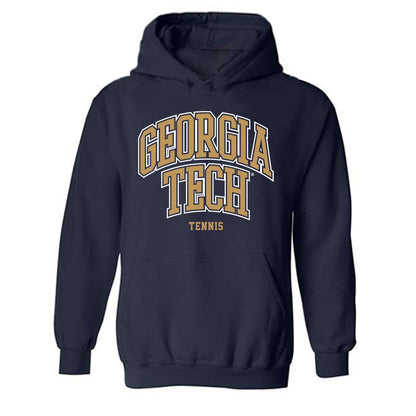 Georgia Tech - NCAA Women's Tennis : Taly Licht - Classic Shersey Hooded Sweatshirt-0