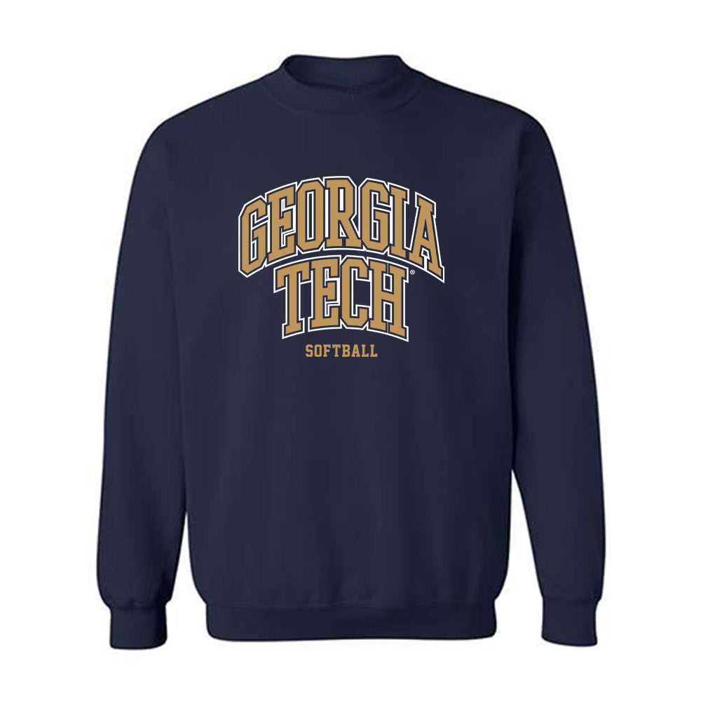 Georgia Tech - NCAA Softball : Charlotte Smith - Classic Shersey Crewneck Sweatshirt-0