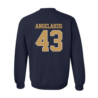 Georgia Tech - NCAA Baseball : Dimitri Angelakos - Classic Shersey Crewneck Sweatshirt-1