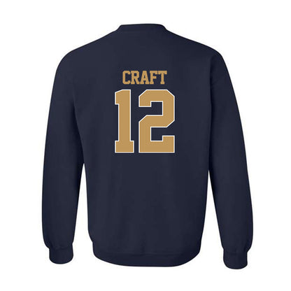 Georgia Tech - NCAA Men's Basketball : Kam Craft - Classic Shersey Crewneck Sweatshirt-1