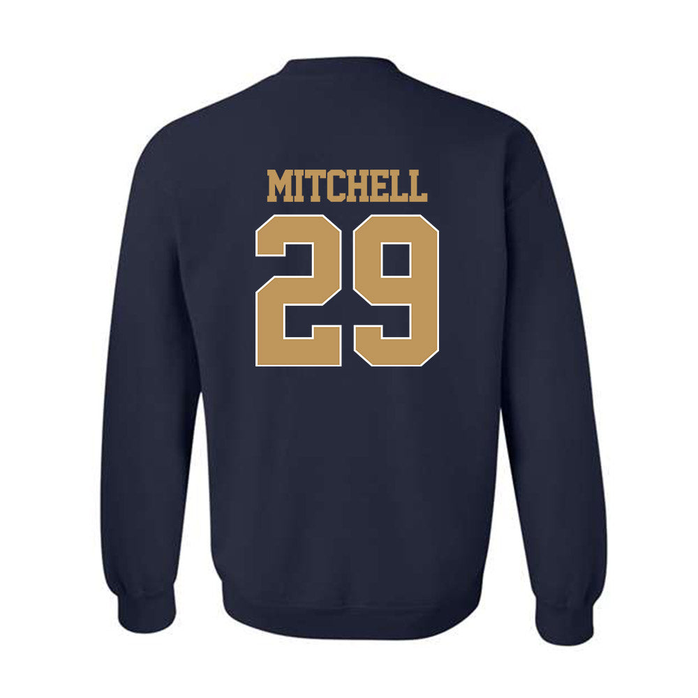 Georgia Tech - NCAA Football : Jon Mitchell - Classic Shersey Crewneck Sweatshirt-1