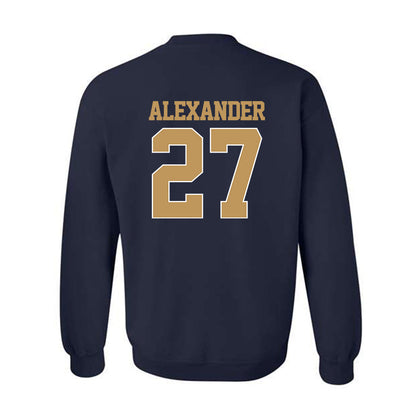 Georgia Tech - NCAA Football : Chad Alexander - Classic Shersey Crewneck Sweatshirt-1