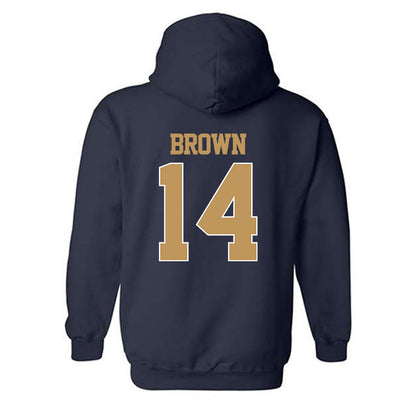 Georgia Tech - NCAA Baseball : Cade Brown - Classic Shersey Hooded Sweatshirt-1
