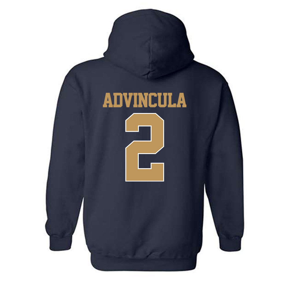 Georgia Tech - NCAA Baseball : Jarren Advincula - Classic Shersey Hooded Sweatshirt-1