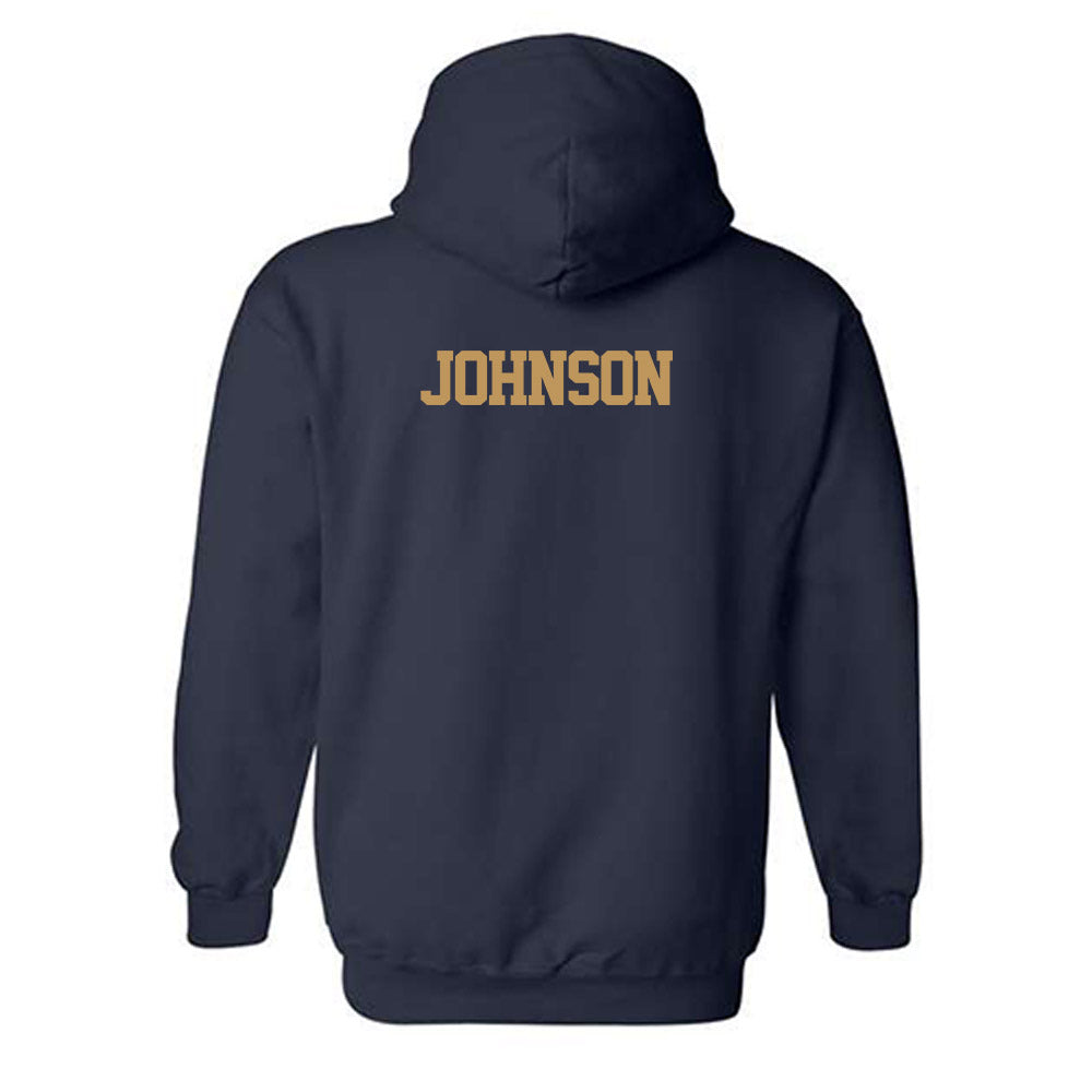 Georgia Tech - NCAA Women's Track & Field : Kendall Johnson - Classic Shersey Hooded Sweatshirt-1