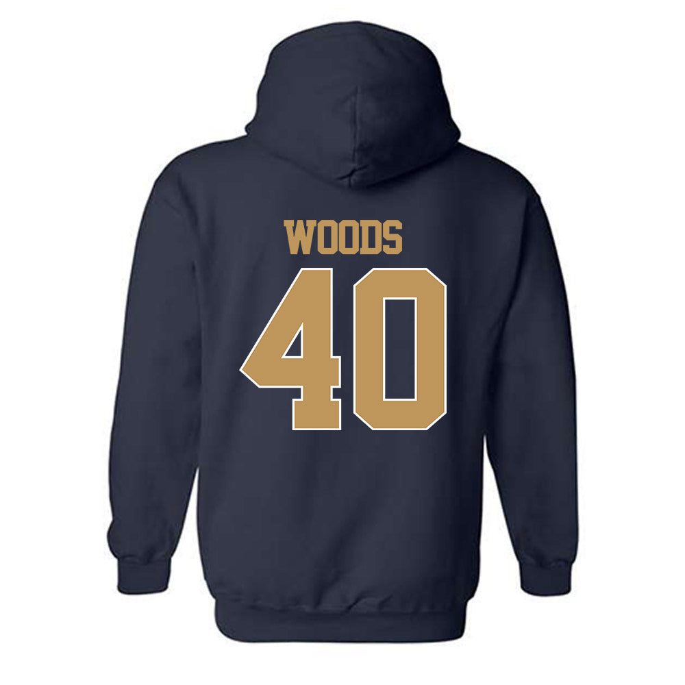 Georgia Tech - NCAA Football : Jordan Woods - Classic Shersey Hooded Sweatshirt-1