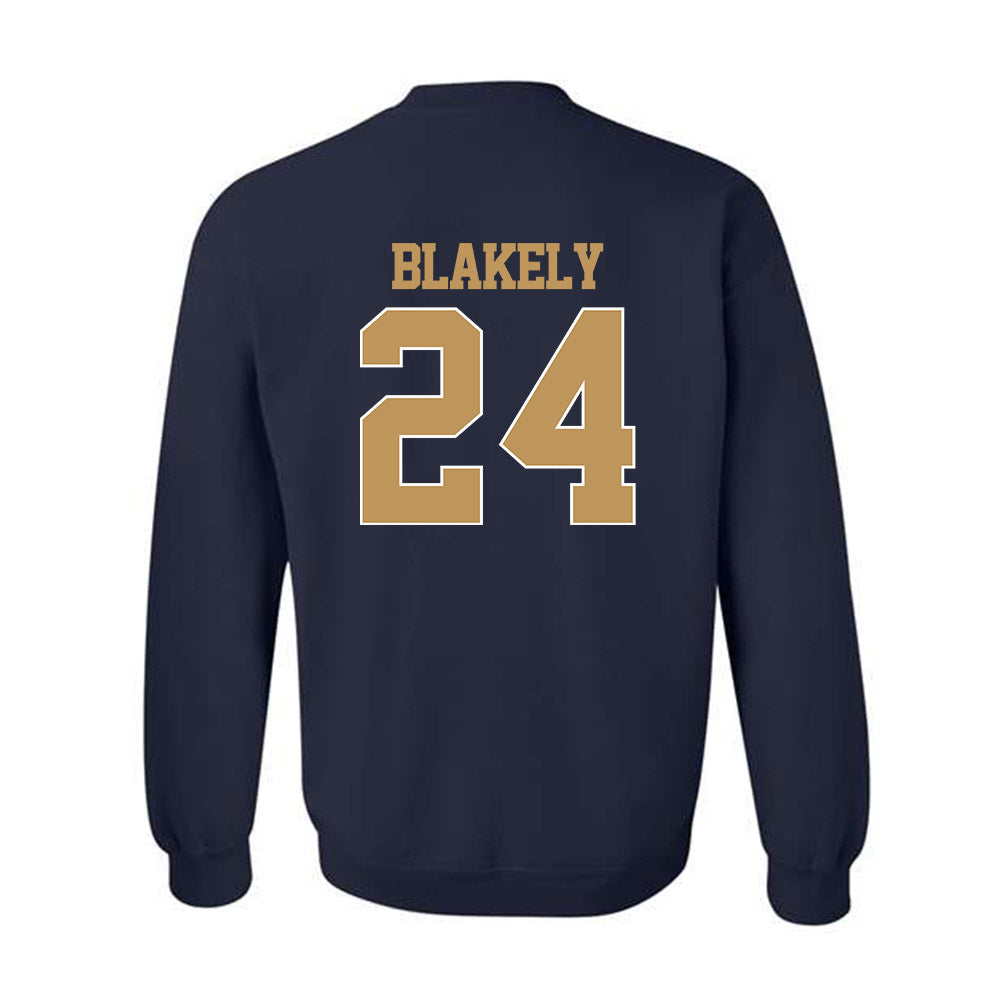Georgia Tech - NCAA Baseball : Jackson Blakely - Classic Shersey Crewneck Sweatshirt-1