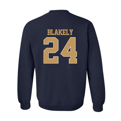 Georgia Tech - NCAA Baseball : Jackson Blakely - Classic Shersey Crewneck Sweatshirt-1