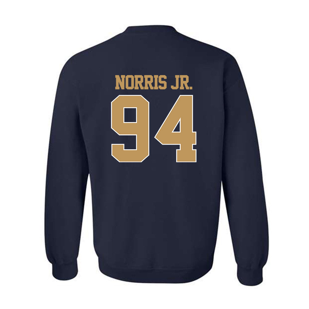 Georgia Tech - NCAA Football : Derry Norris Jr. - Classic Shersey Crewneck Sweatshirt-1