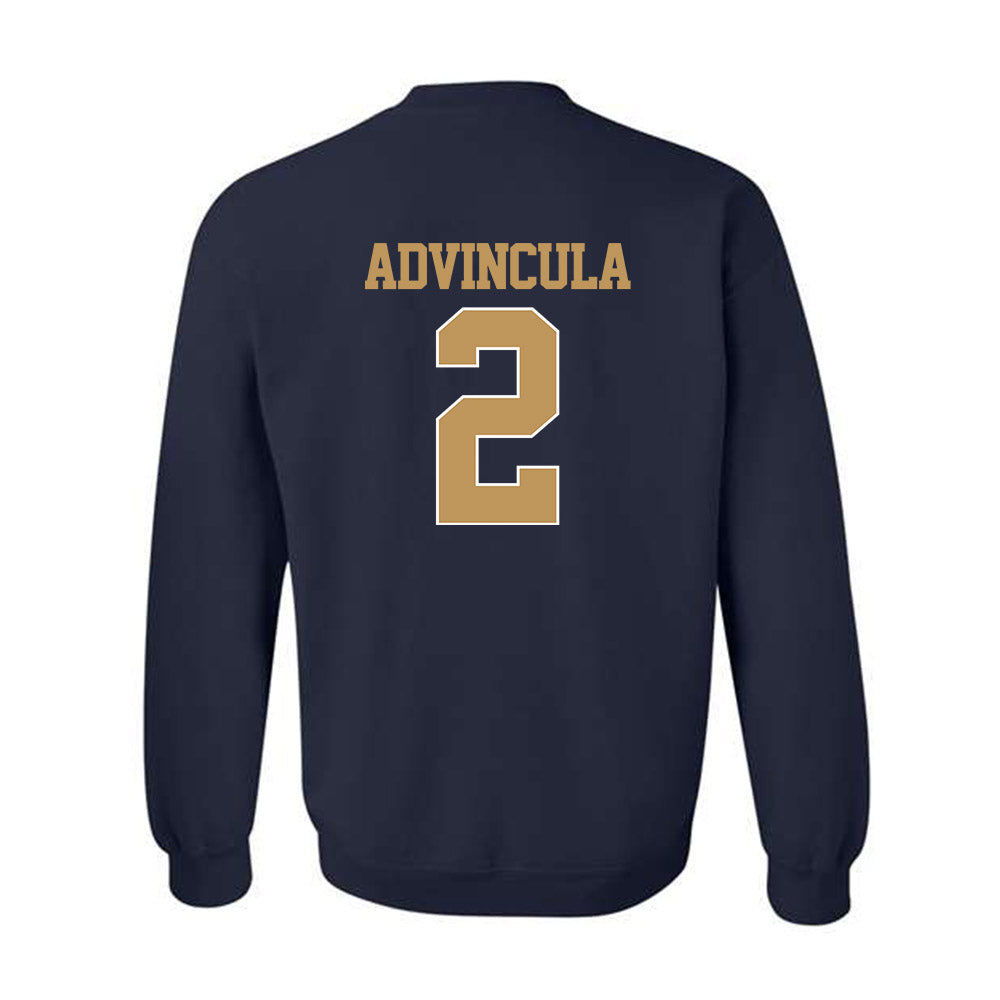 Georgia Tech - NCAA Baseball : Jarren Advincula - Classic Shersey Crewneck Sweatshirt-1