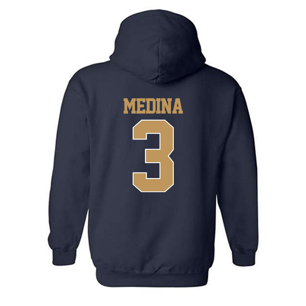 Georgia Tech - NCAA Softball : Holly Medina - Classic Shersey Hooded Sweatshirt-1