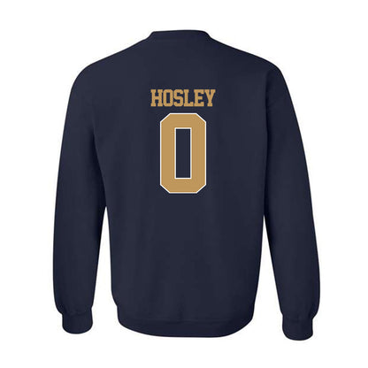 Georgia Tech - NCAA Football : Malachi hosley - Classic Shersey Crewneck Sweatshirt-1