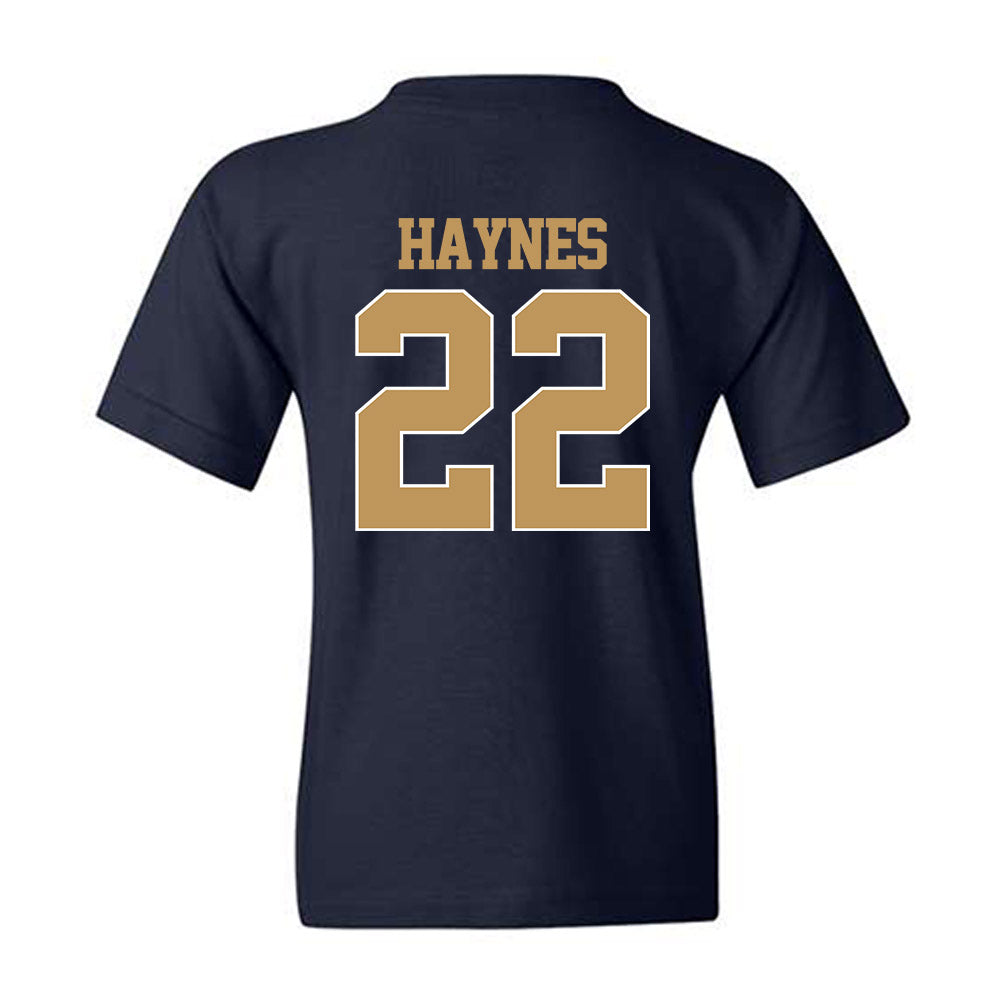 Georgia Tech - NCAA Football : Justice Haynes - Classic Shersey Youth T-Shirt-1