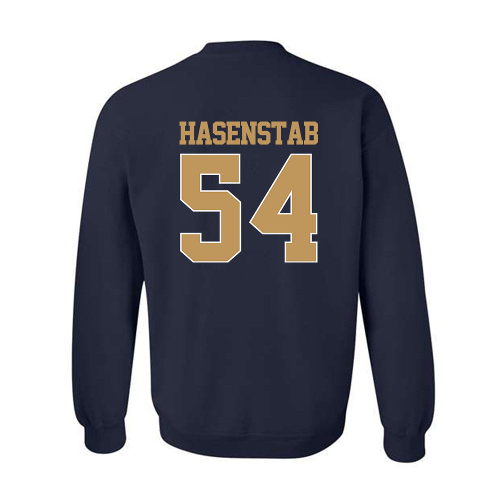 Georgia Tech - NCAA Baseball : Riley Hasenstab - Classic Shersey Crewneck Sweatshirt-1