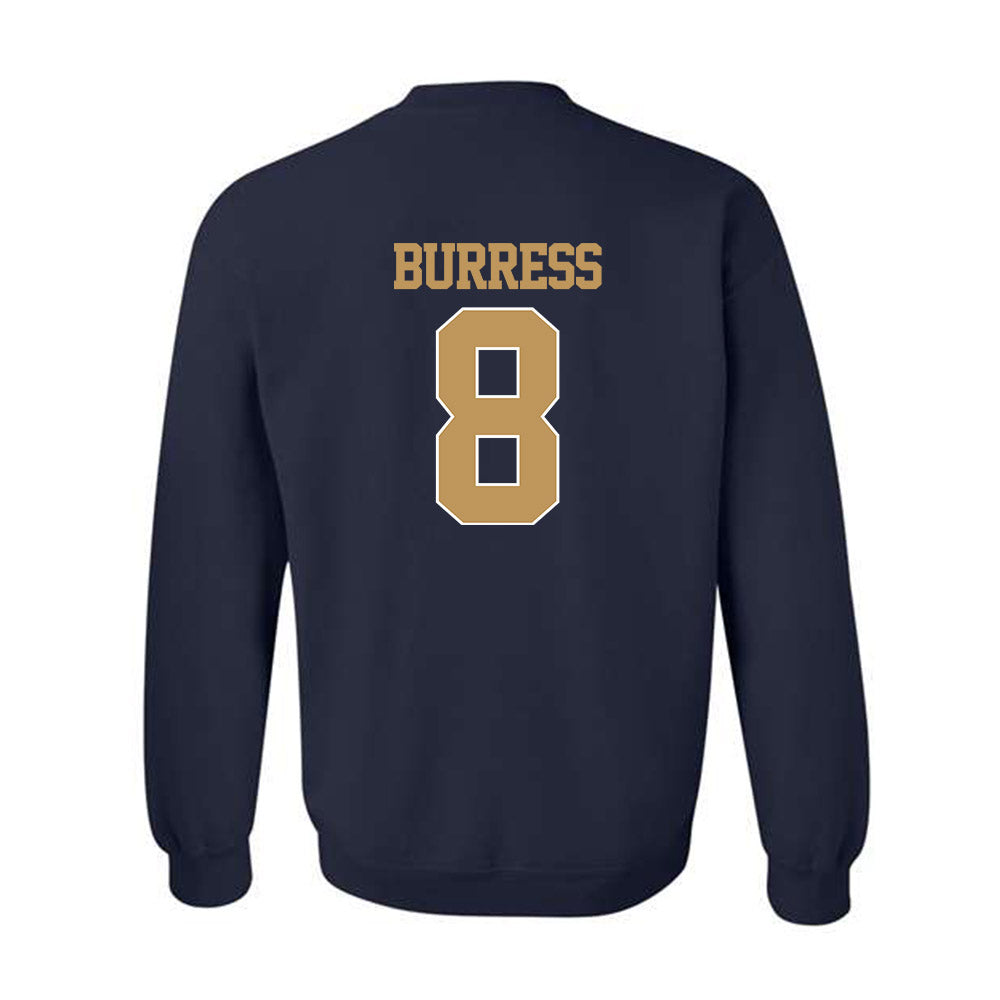 Georgia Tech - NCAA Baseball : Drew Burress - Classic Shersey Crewneck Sweatshirt-1