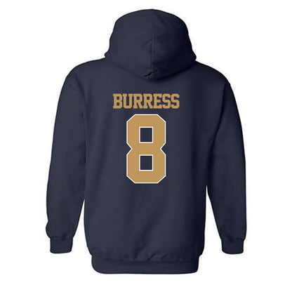 Georgia Tech - NCAA Baseball : Drew Burress - Classic Shersey Hooded Sweatshirt-1