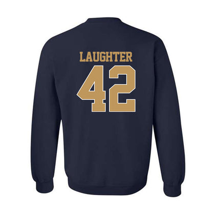 Georgia Tech - NCAA Football : Luke Laughter - Classic Shersey Crewneck Sweatshirt-1