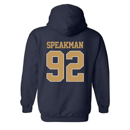 Georgia Tech - NCAA Football : Christian Speakman - Classic Shersey Hooded Sweatshirt-1