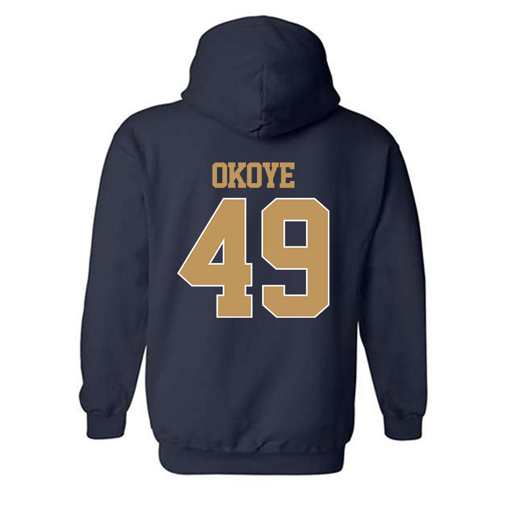Georgia Tech - NCAA Football : Chuma Okoye - Classic Shersey Hooded Sweatshirt-1
