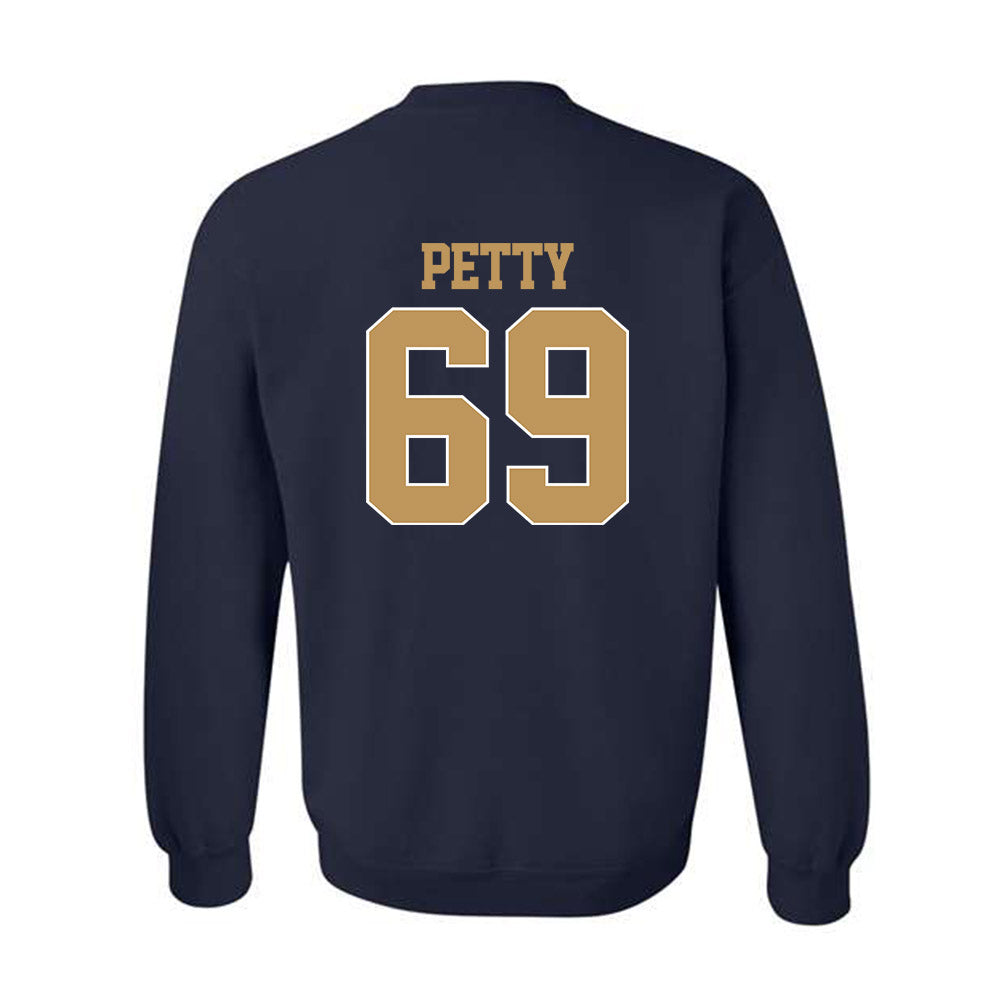 Georgia Tech - NCAA Football : Josh Petty - Classic Shersey Crewneck Sweatshirt-1