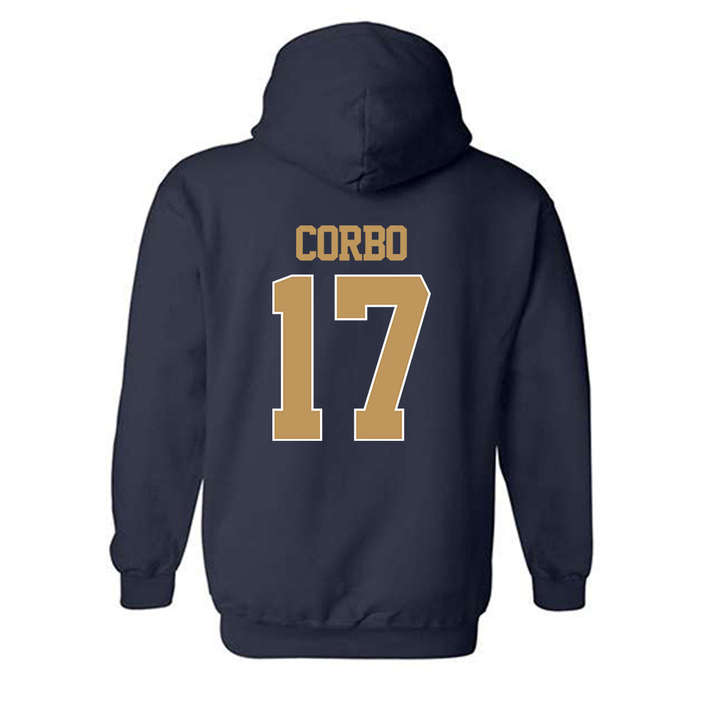 Georgia Tech - NCAA Football : Chris Corbo - Classic Shersey Hooded Sweatshirt-1