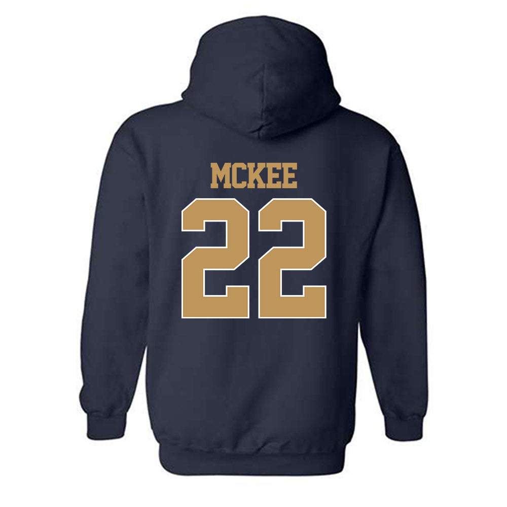 Georgia Tech - NCAA Baseball : Tate McKee - Classic Shersey Hooded Sweatshirt-1