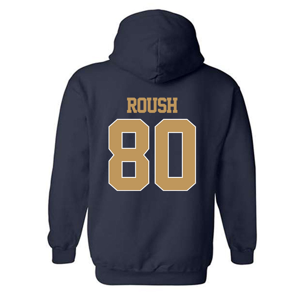 Georgia Tech - NCAA Football : Connor Roush - Classic Shersey Hooded Sweatshirt-1