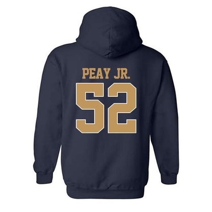 Georgia Tech - NCAA Football : Kevin Peay, Jr. - Classic Shersey Hooded Sweatshirt-1