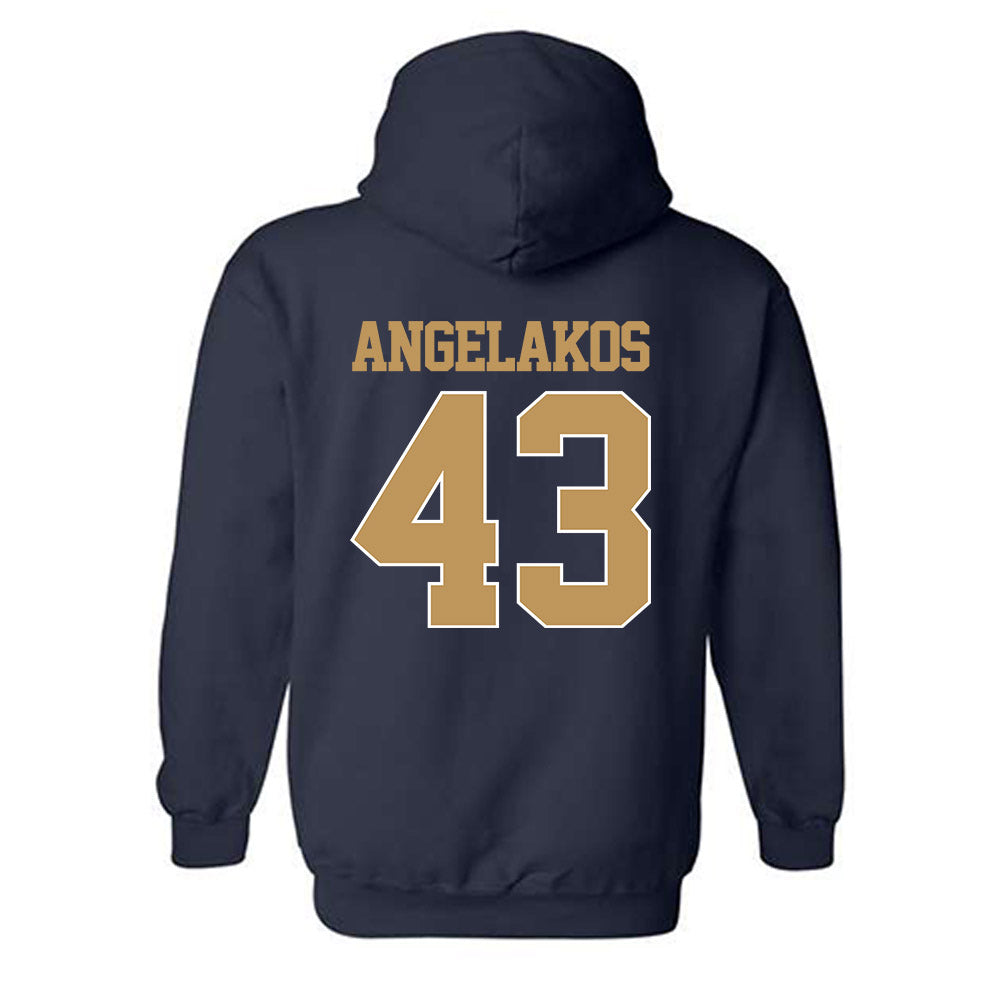 Georgia Tech - NCAA Baseball : Dimitri Angelakos - Classic Shersey Hooded Sweatshirt-1