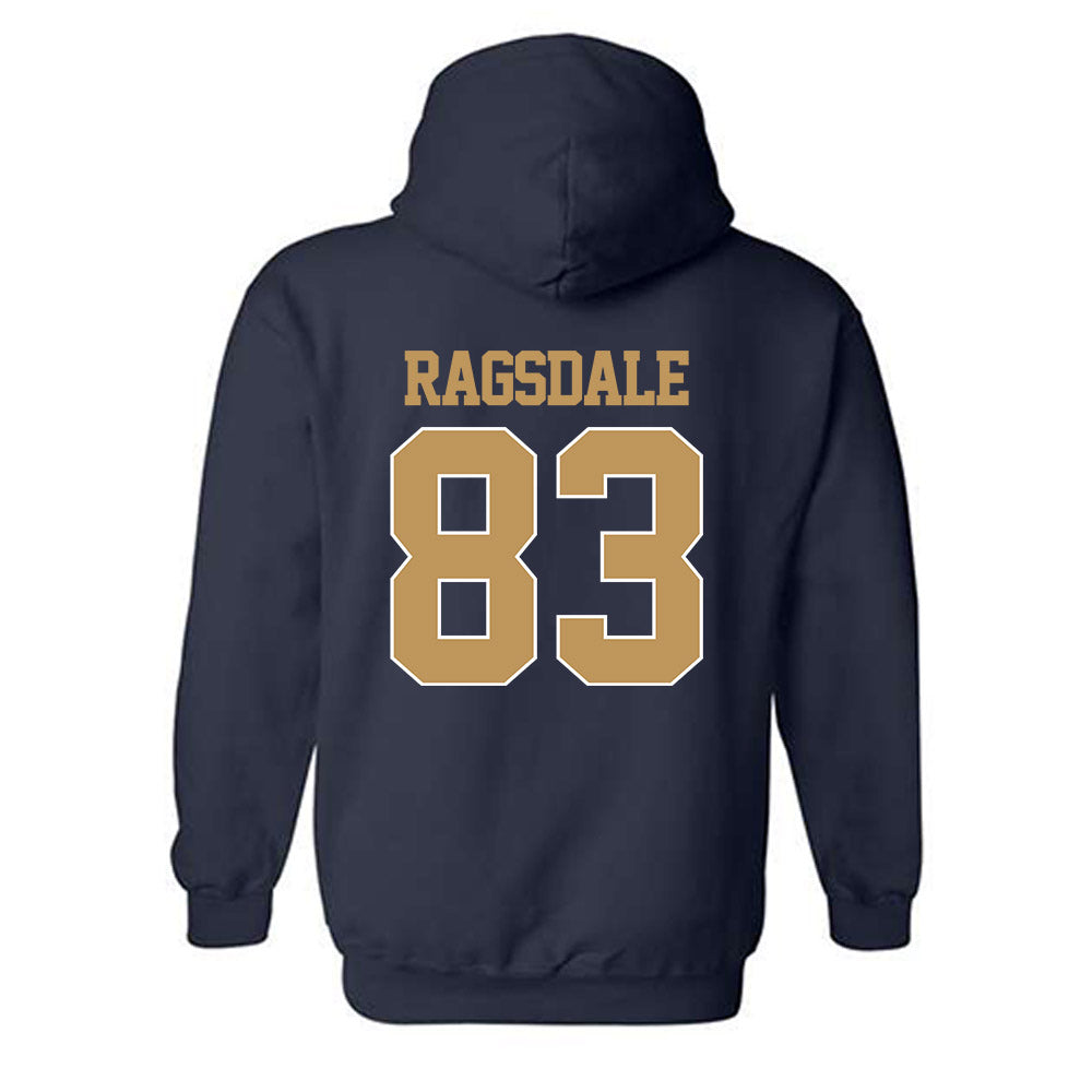 Georgia Tech - NCAA Football : Blake Ragsdale - Classic Shersey Hooded Sweatshirt-1