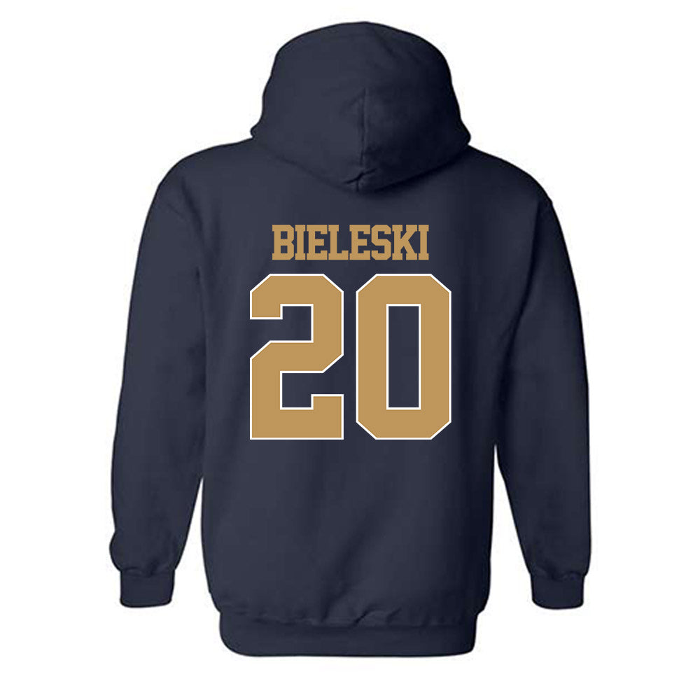 Georgia Tech - NCAA Women's Volleyball : Laura Bieleski - Classic Shersey Hooded Sweatshirt-1