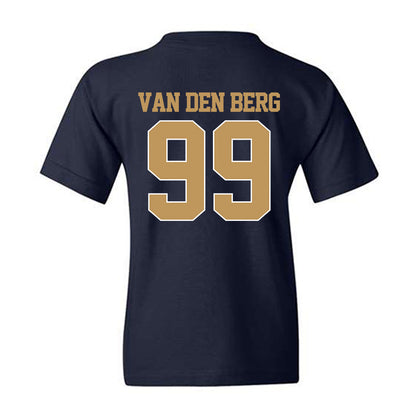 Georgia Tech - NCAA Football : Jordan van den Berg - Classic Shersey Youth T-Shirt-1