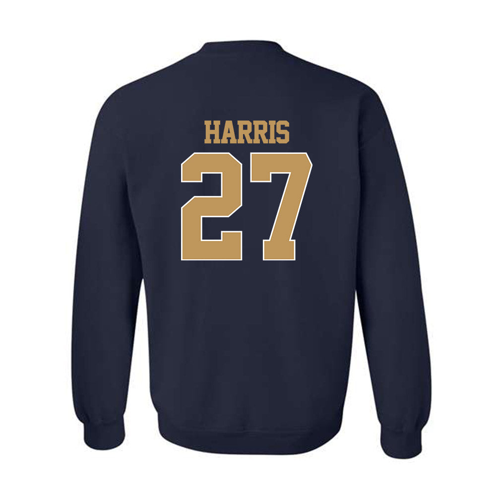 Georgia Tech - NCAA Football : Tae Harris - Classic Shersey Crewneck Sweatshirt-1