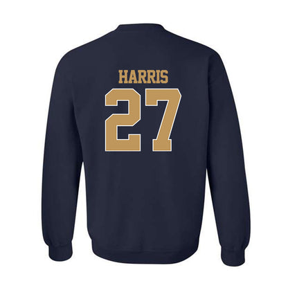Georgia Tech - NCAA Football : Tae Harris - Classic Shersey Crewneck Sweatshirt-1