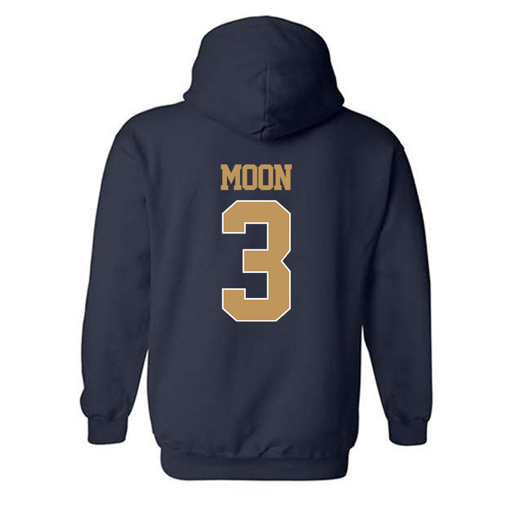 Georgia Tech - NCAA Women's Basketball : Erica Moon - Classic Shersey Hooded Sweatshirt-1