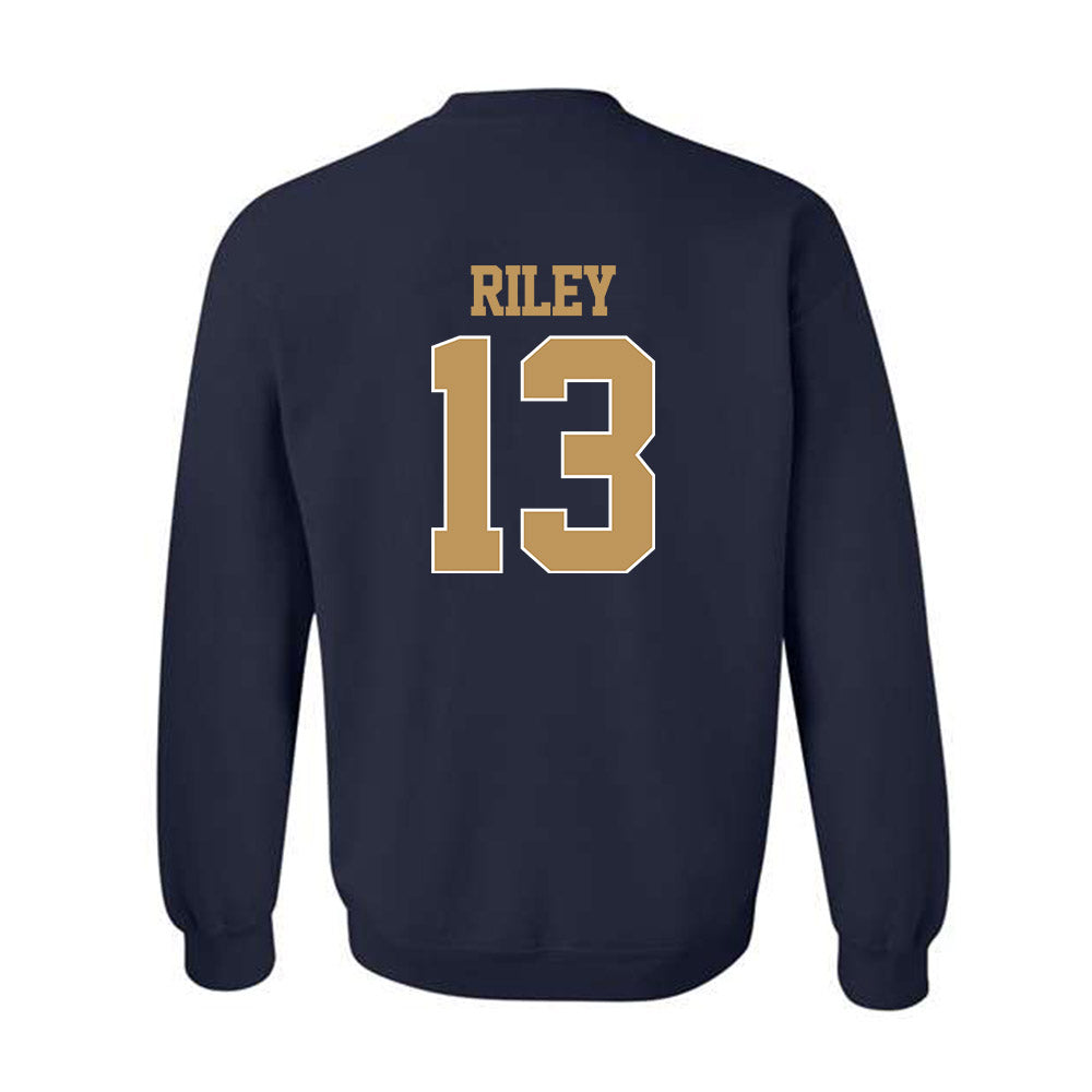 Georgia Tech - NCAA Football : Savion Riley - Classic Shersey Crewneck Sweatshirt-1