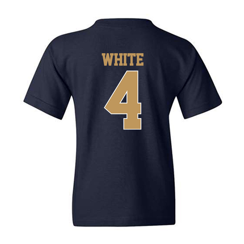 Georgia Tech - NCAA Football : Daiquan White - Classic Shersey Youth T-Shirt-1