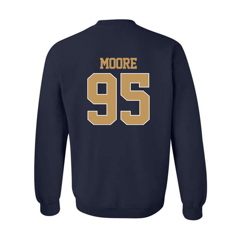 Georgia Tech - NCAA Football : Jason Moore - Classic Shersey Crewneck Sweatshirt-1