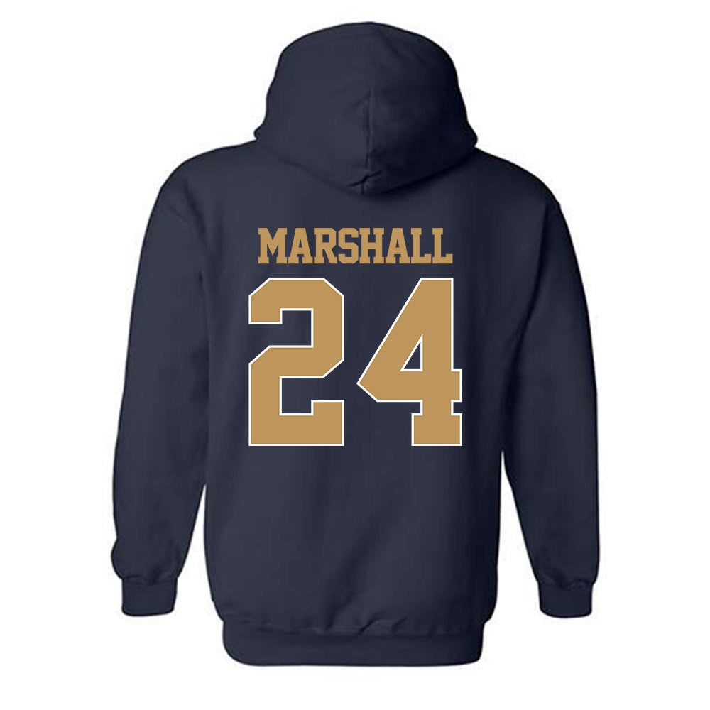 Georgia Tech - NCAA Football : Shane Marshall - Classic Shersey Hooded Sweatshirt-1