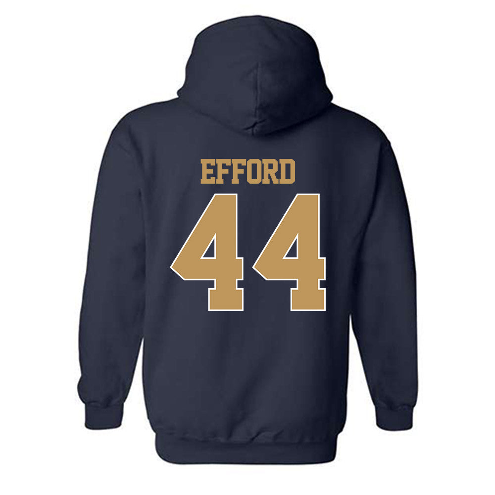 Georgia Tech - NCAA Football : Kyle Efford - Classic Shersey Hooded Sweatshirt-1