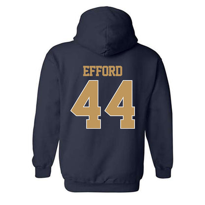 Georgia Tech - NCAA Football : Kyle Efford - Classic Shersey Hooded Sweatshirt-1