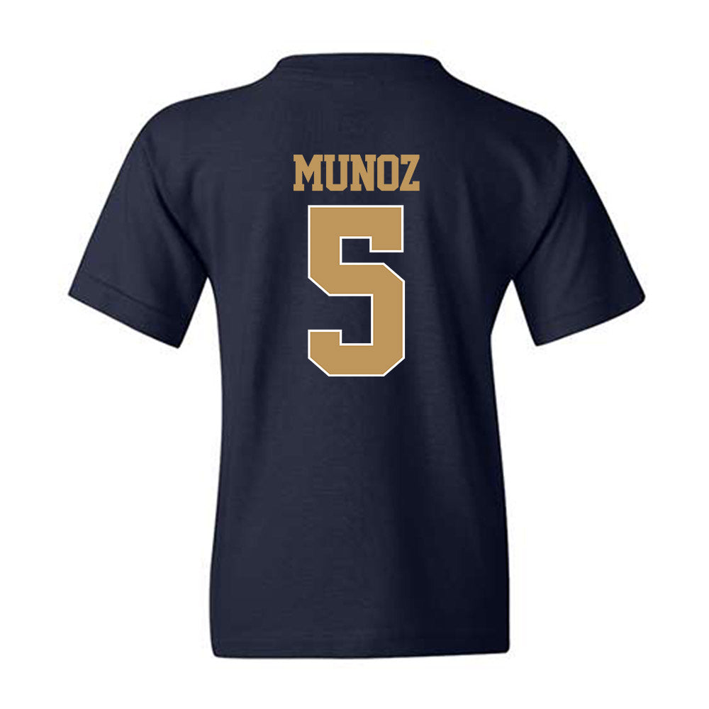 Georgia Tech - NCAA Women's Basketball : Sofia Munoz - Classic Shersey Youth T-Shirt-1