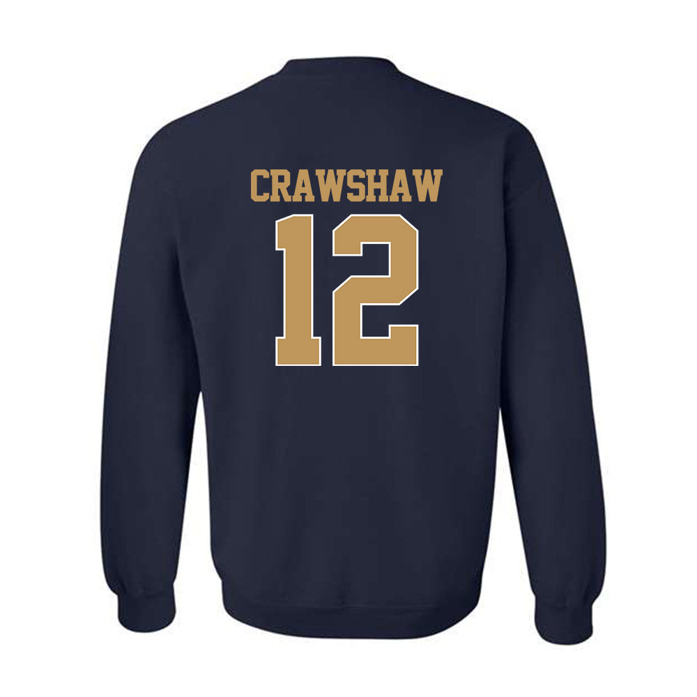 Georgia Tech - NCAA Women's Basketball : Jada Crawshaw - Classic Shersey Crewneck Sweatshirt-1