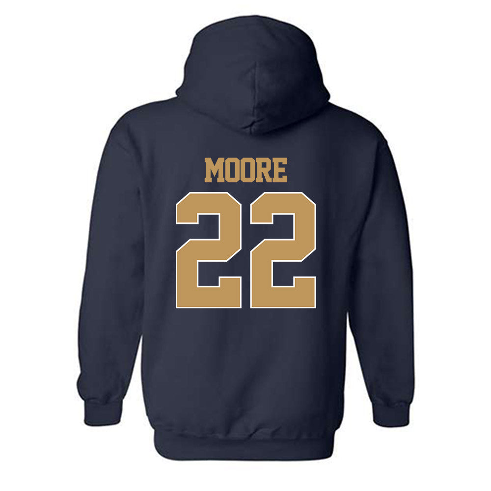 Georgia Tech - NCAA Football : D.J. Moore - Classic Shersey Hooded Sweatshirt-1