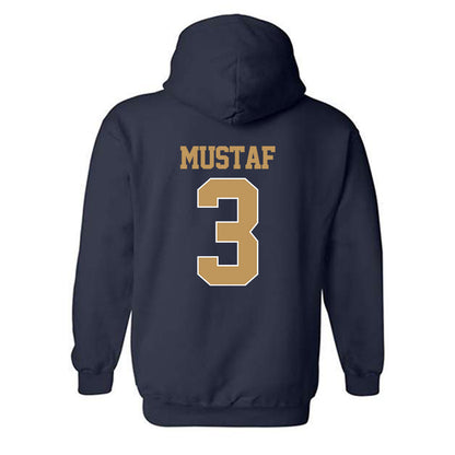 Georgia Tech - NCAA Men's Basketball : Jaeden Mustaf - Classic Shersey Hooded Sweatshirt-1