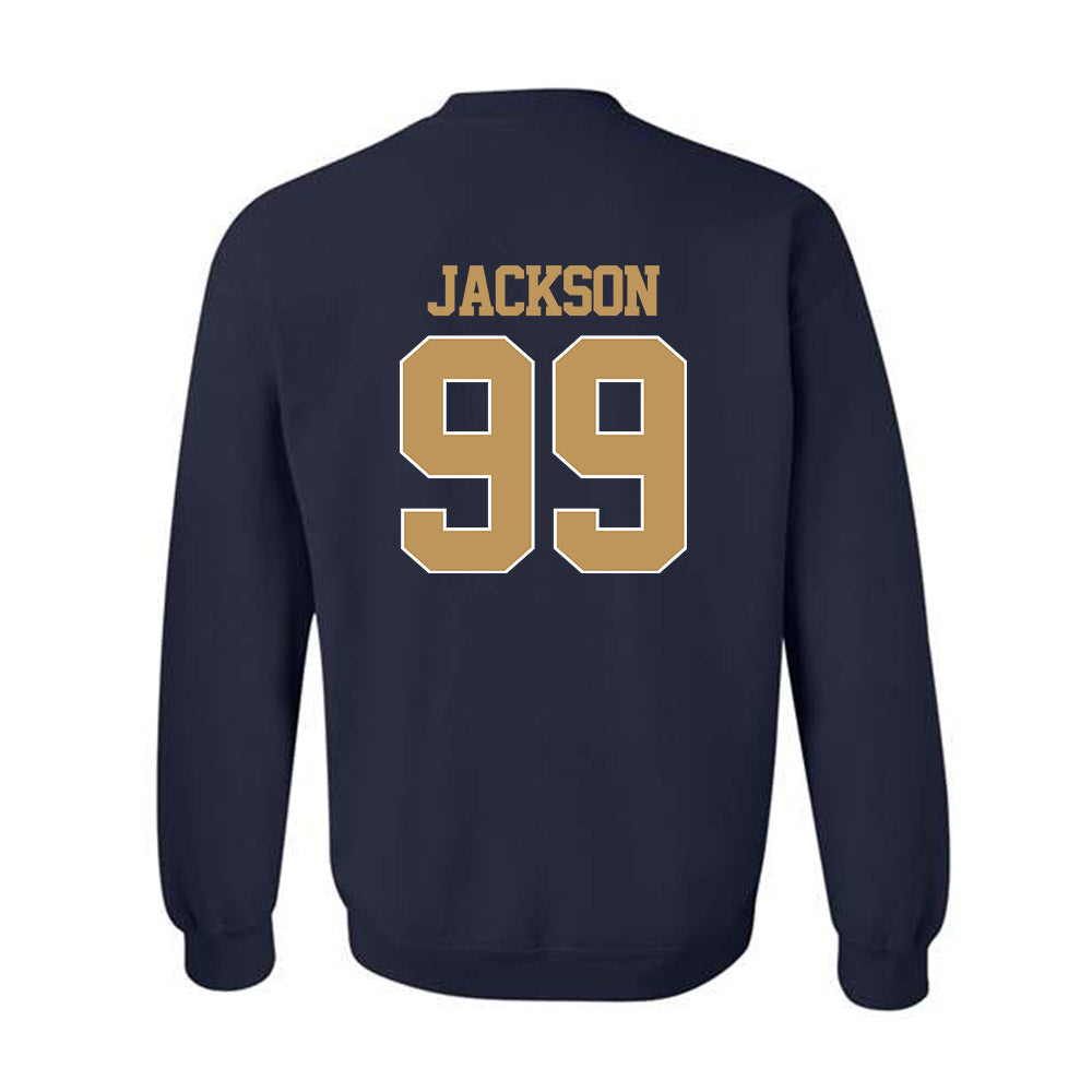 Georgia Tech - NCAA Football : Vincent Jackson - Classic Shersey Crewneck Sweatshirt-1