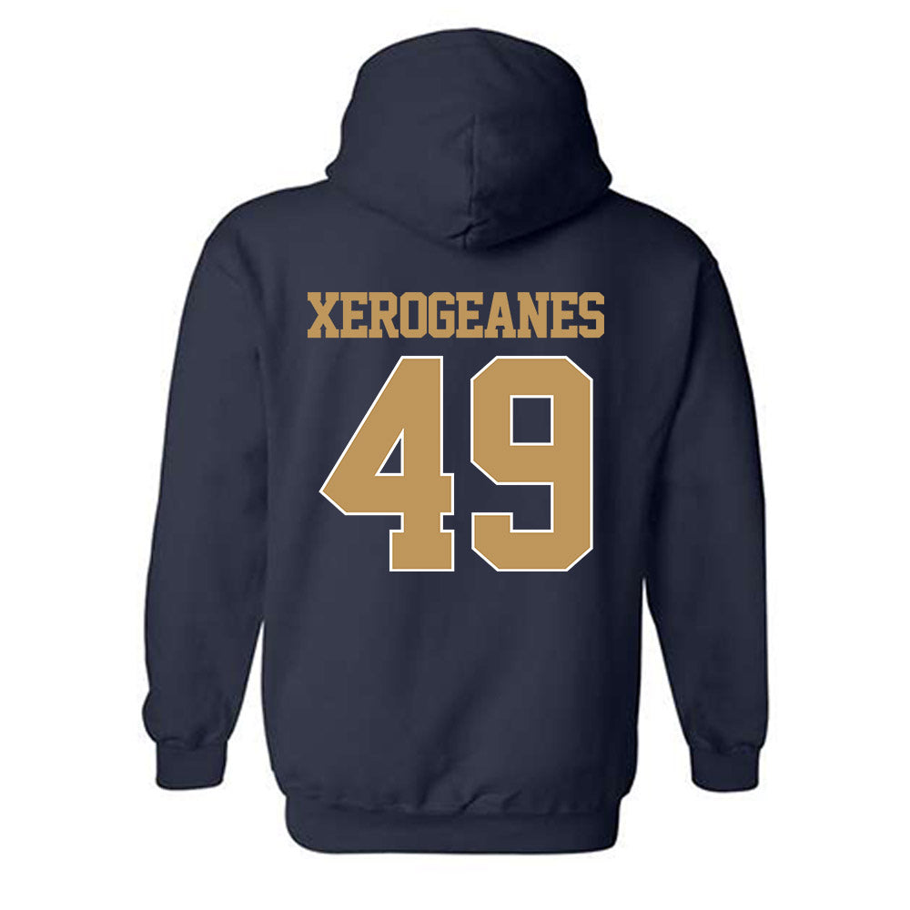 Georgia Tech - NCAA Football : Rocco Xerogeanes - Classic Shersey Hooded Sweatshirt-1