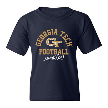 Georgia Tech - NCAA Football : Cal Keeler - Classic Shersey Youth T-Shirt-0