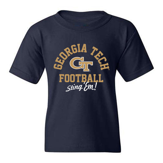 Georgia Tech - NCAA Football : Cal Keeler - Classic Shersey Youth T-Shirt-0