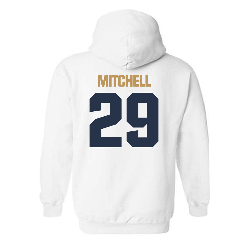 Georgia Tech - NCAA Football : Jon Mitchell - Classic Shersey Hooded Sweatshirt-1